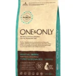 One & Only dry food for adult dogs with turkey & rice (3KG)