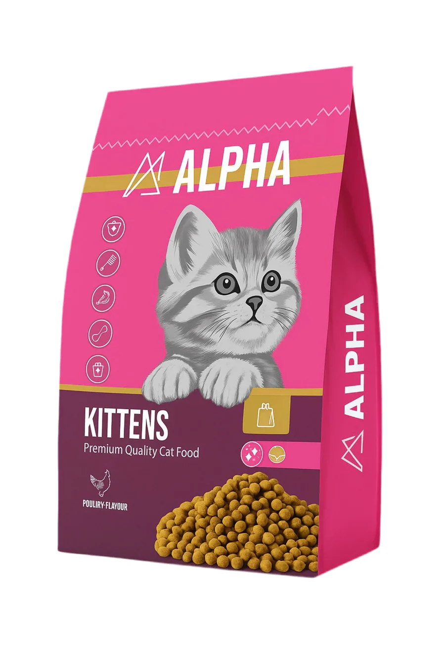 Alpha_Cat_food_for_Kittens_with_Chicken-_1KG Alpha Cat food for Kittens with Chicken 1KG - Image 1