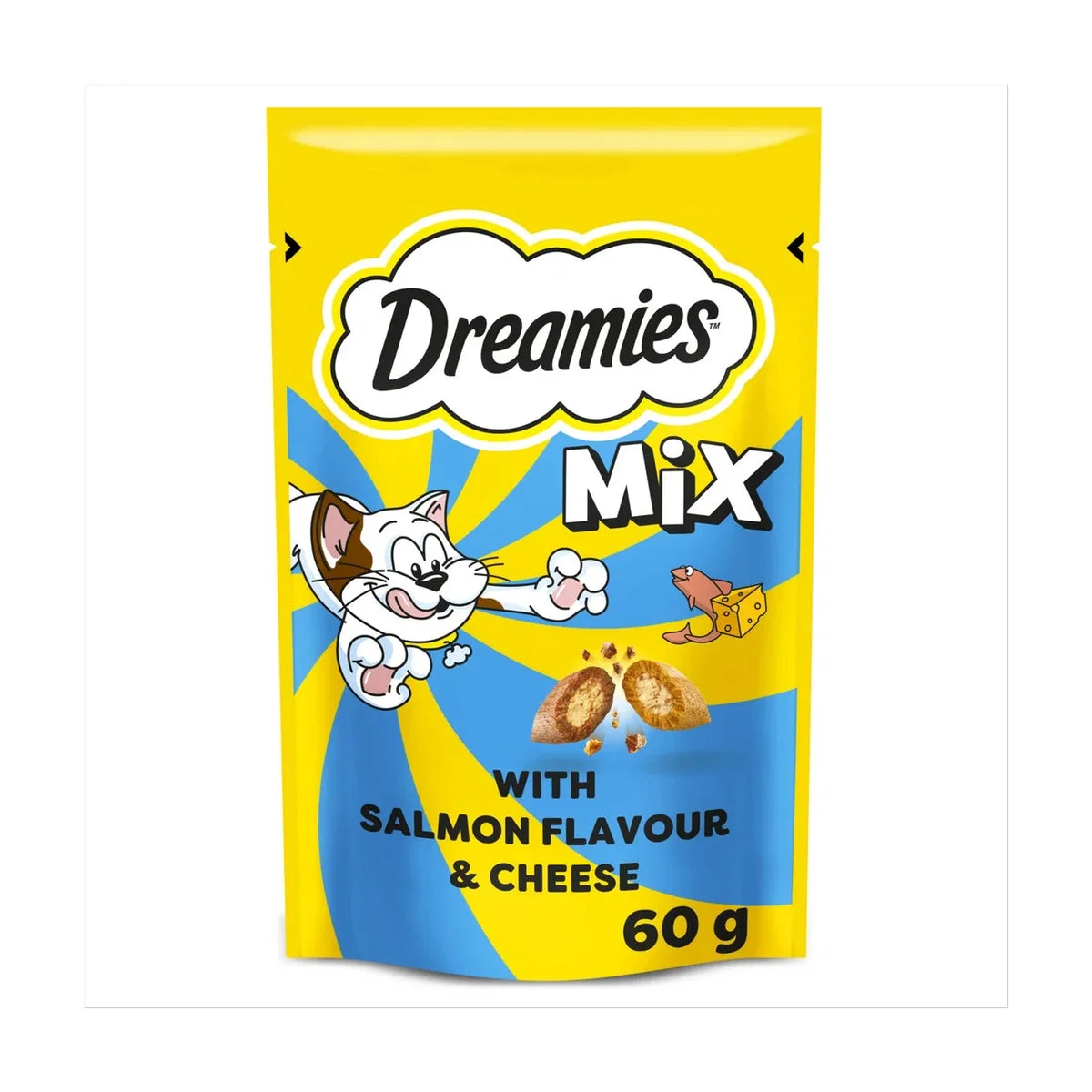 BE41B2DD-02A7-46CB-874A-34F3979404C5 DREAMIES Cat Treat Different Mix Flavour 60G - Image 1