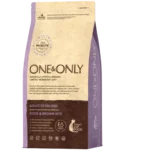 One & Only Dry Food for Adult Cat Indoor Duck & Brown Rice 2kg