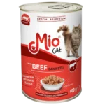 Mio Cat Wet Food with Beef 400g